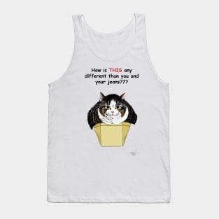 Muffin Top Cat Tank Top